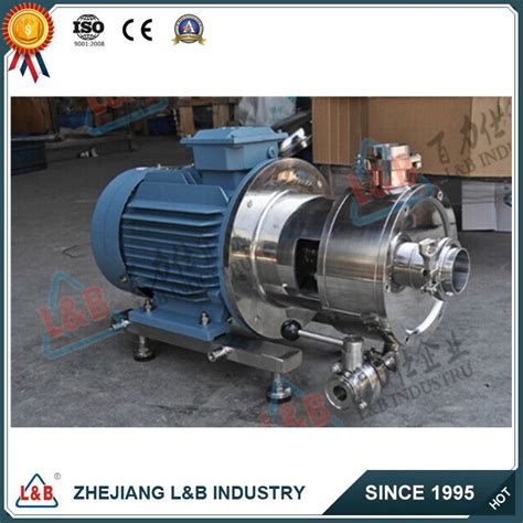 Stainless Steel Inline Single Stage High Shear Emulsifying Pump China