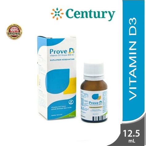 Jual Prove D3 Drop Vitamin D3 400 Iu Tetes 125mlvitamin Ddaya Tahan
