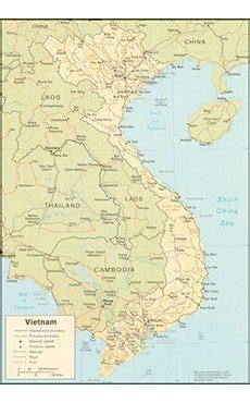 Map Of South Vietnam 1970 - Maping Resources