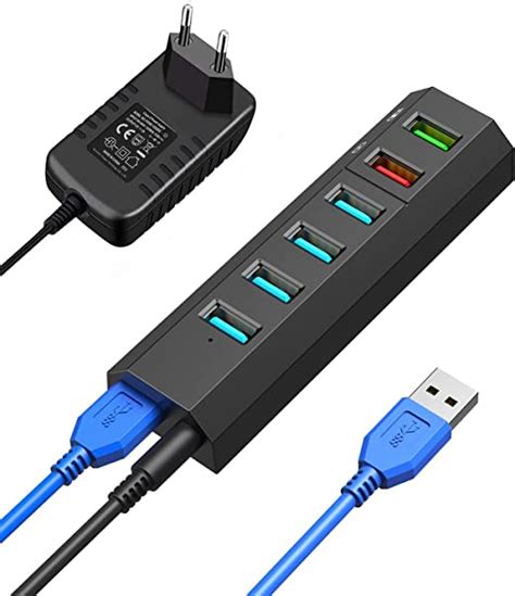 Vansuny Hub USB 3 0 Alimentato 6 Porte Hub USB Alimentato 4 Porte USB