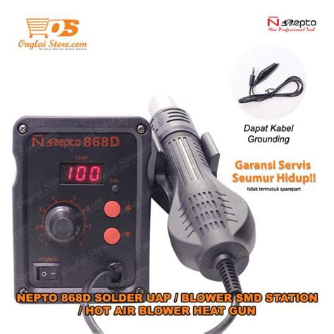 Jual Nepto D Solder Uap Blower SMD Station Hot Air Blower Heat Gun Di Seller Onglai Store