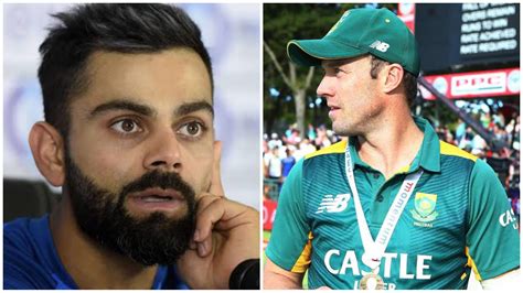 Virat Kohli and AB De Villiers decide on their India-South Africa ...