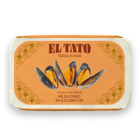 Mejillones En Escabeche El Tato Tapas Del Mar