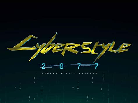 Free Cyberpunk Text Effect Mockup(PSD)