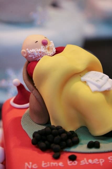 Sleeping Santa Icing Cake Christmas Cakes Perfect Christmas Amazing