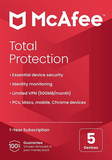 Mcafee Total Protection Device Antivirus Internet Security