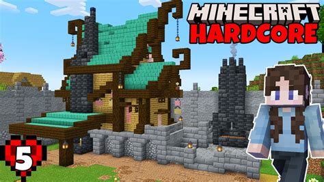 Transforming A Blacksmith In HARDCORE Minecraft Ep 5 YouTube