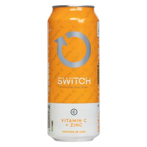 Switch Immune Booster Energy Drink 6 X 500ml Pnp