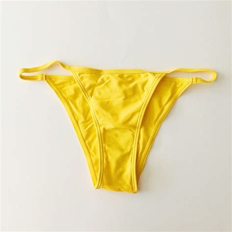 Swim Yellow Triangle Bikini Set Poshmark