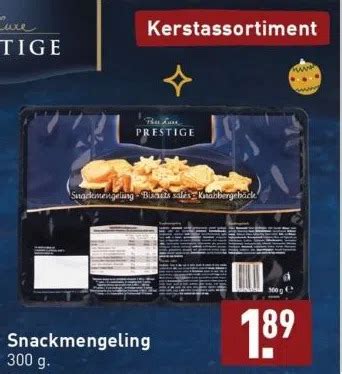 Snackmengeling G Aanbieding Bij Aldi