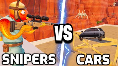 SNIPERS VS CARS DESERT 8524 6752 0480 By Treno Fortnite Creative