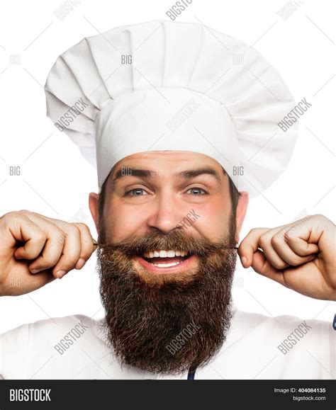 Funny Chef Beard Cook Image Photo Free Trial Bigstock