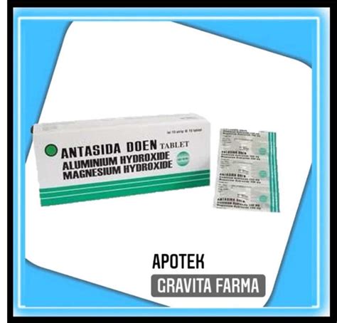 Jual Antasida Doen 10 Tablet Di Seller Apotek Gravita Farma Official