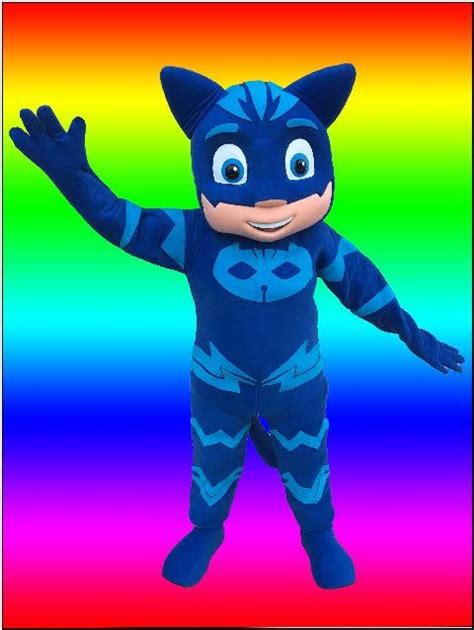 Pj Masks Mascot Costume Birthday Characters Fun Factory Parties