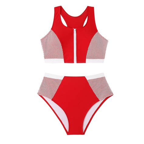 Zrbywb Women Bikini Set Sexy Swimsuit Swimwear Push Up Bikini Set Thong