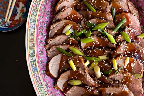 Chinese Pork Loin With Honey Garlic Sauce Beautiful Life And Home