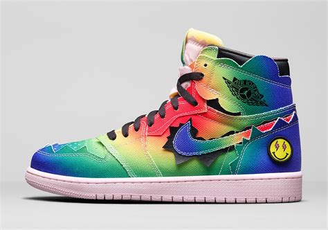 J Balvin X Nike Air Jordan Retro High Og Rainbowj