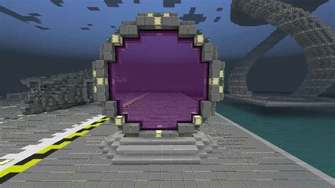 Portal Ideas Minecraft Projects Minecraft Minecraft Plans