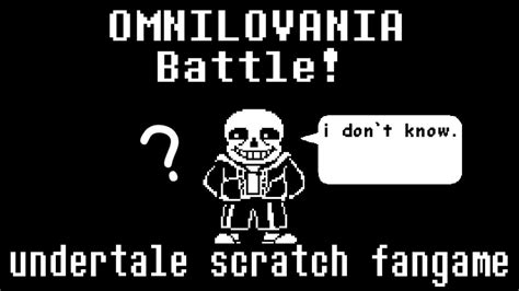 Scratch Omnilovania Battle Play Undertale Fangame Youtube