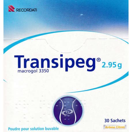 Transipeg 2 95 G Poudre Pour Solution Buvable En Sachet Constipation De