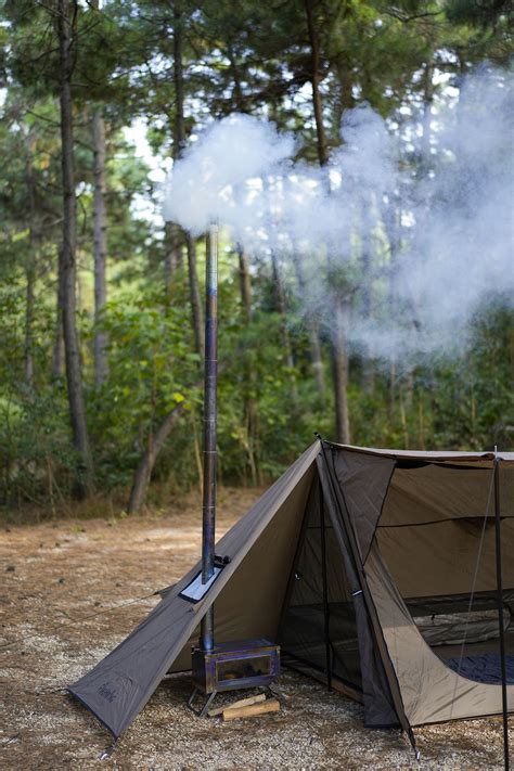 Tent With A Fireplace Elevate Your Camping Trip With A Touch Of Luxury