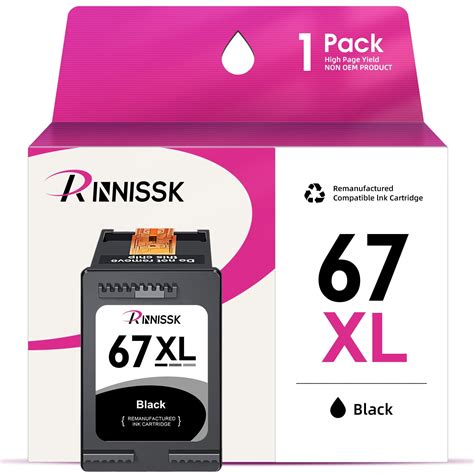 Hp 67 Ink Catridges Black Original Hp Printer Ink 67 1pack 3ym57an