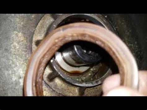 How To Replace A Front Crankshaft Seal 2008 Ford Taurus YouTube