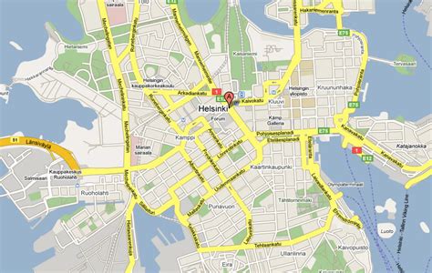 Helsinki Map - Finland