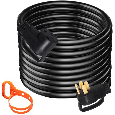 Mophorn 50ft 50 Amp Rv Extension Cord Durable Premium Power Cord Rv 26 5mm Wire Diameter