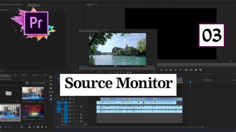 How To Use Source Monitor In Premiere Pro Insert Overwrite Tutorial