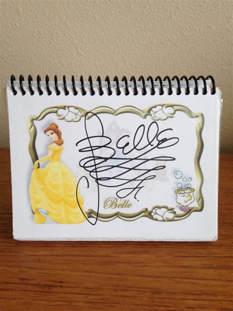 Disney Character Autograph Ideas - The Enchanted traveler