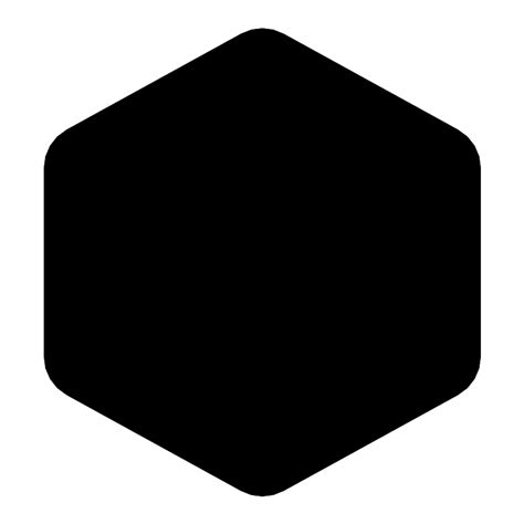 Hexagon Fill Vector Svg Icon Svg Repo