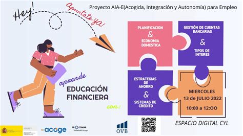 Taller De Educaci N Financiera Procomar Valladolid Acoge