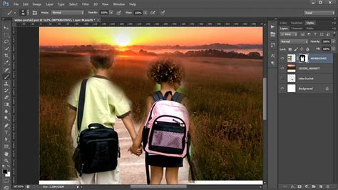 Photoshop Tutorial Using Layer Masks To Remove Parts Of An Image YouTube