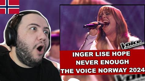 Inger Lise Hope Never Enough Loren Allred The Voice Norway