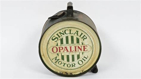 Sinclair Opaline Motor Oil 5 Gallon Rocker Oil Can H15 Indy 2016