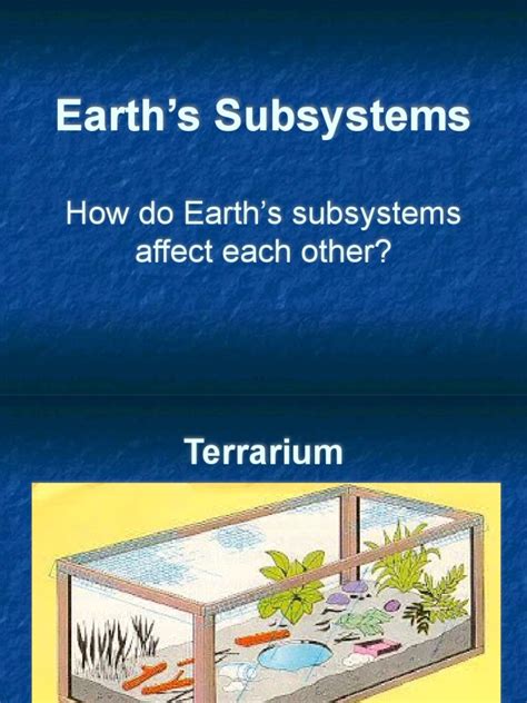 earths subsystem  earth atmosphere