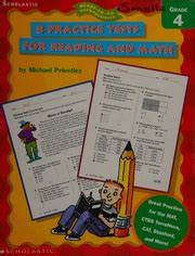 Practice Tests For Reading And Math Grade Priestley Michael