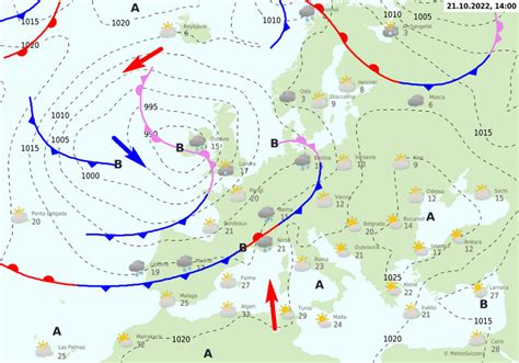 Venerd Ottobre Nubi E Qualche Pioggia Al Nord Ovest Meteobook