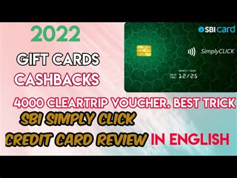 SBI Simply Click Credit Card Review 2022 Benefits Drawbacks In