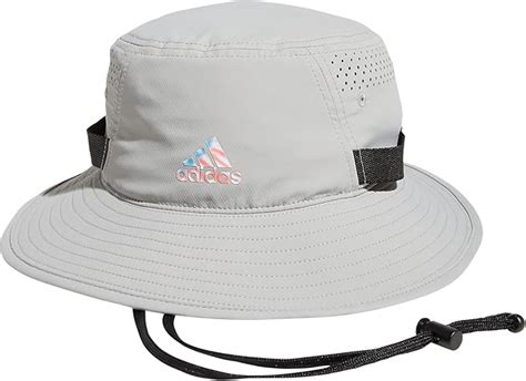 Adidas Mens Victory 4 Bucket Hat Greyblackamericana