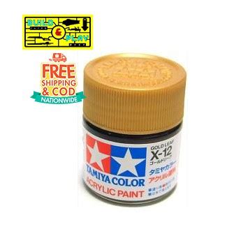 Tamiya Acrylic Mini X Gold Leaf Ml Shopee Philippines