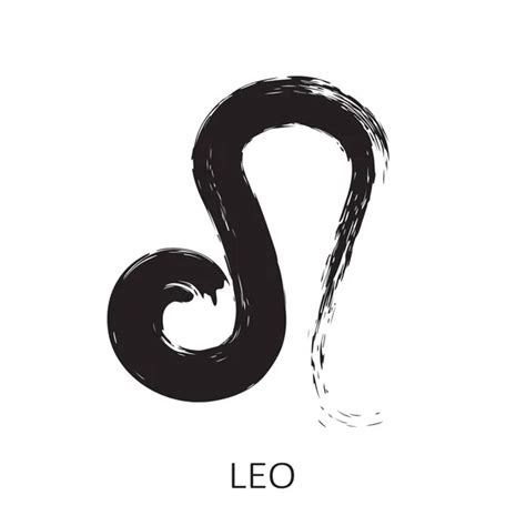 Leo Zodiac Vector Images Depositphotos