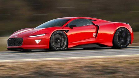 Next Gen Audi R8 Rendered Imagining Supercar S Improbable Future