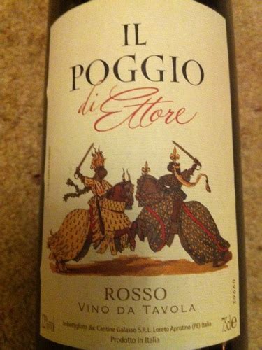 Galasso Il Poggio Di Ettore Rosso Vivino Us