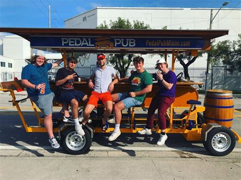 Miami Pedal Pub Worlds Best Pub Crawls