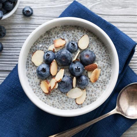 Blueberry Almond Chia Pudding Recipe Eatingwell