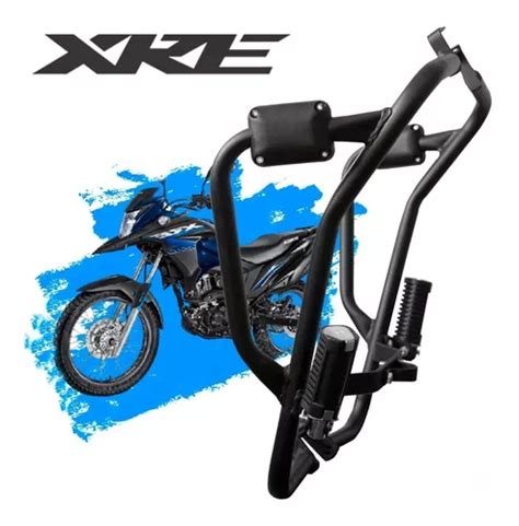 Protetor Motor Carenagem Xre Slider Preto Carbono Venda Em