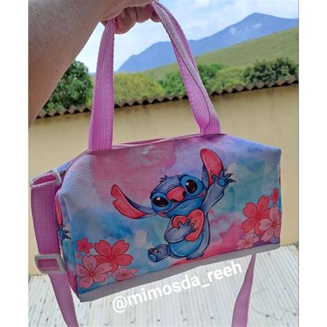 Mini Mala Personalizada Stitch Shopee Brasil