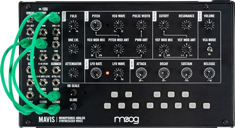 Moog Mavis Standalone Semi Modular Analog Synthesizer Kit With